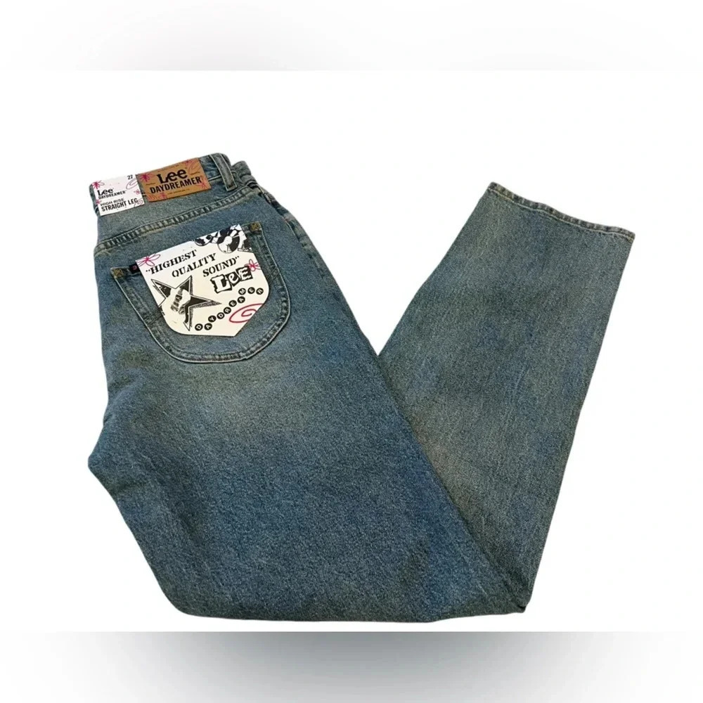 Nwt Daydreamer X Lee High Rise Straight Leg Jeans 27
